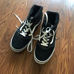 Black Vans Ward High Top Sneaker